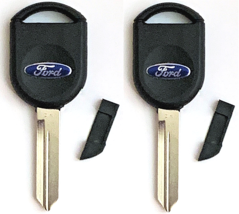 X2 Ford Key Shell W Chip insert H84 H92 S SA Top Quality USA Seller - £8.17 GBP