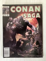 CONAN SAGA #23 - March 1989 - Marvel - BORIS VALLEJO, GIL KANE, ERNIE CH... - £6.35 GBP