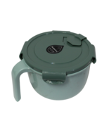 Microwave Soup and Stew Maker Mug Noodles Steamer Ramen Oatmeal with Ste... - $13.72 CAD