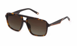 Fila SFI460 Sunglasses C10P Shiny Havana Authentic New 57mm Unisex - $88.11