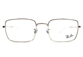 Ray-Ban Brille Rahmen RB6520 2501 Glänzend Silber Rechteckig Full Rim 53-20-145 - $98.99