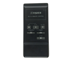 Genuine Fisher VCR Remote Control RC715 Tested Working - $19.80