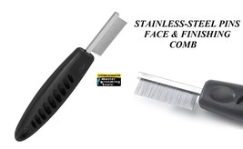 Master Grooming Tools EXTRA-FINE Tooth PIN FACE&amp;FINISHING COMB EYE Ear C... - $12.59