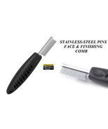 Master Grooming Tools EXTRA-FINE Tooth PIN FACE&amp;FINISHING COMB EYE Ear C... - $229.52 MXN