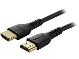 StarTech.com RHDMM1MP 1 m (3.3 ft.) HDMI 2.0 Cable - Premium 4K 60Hz High Speed  - £39.38 GBP