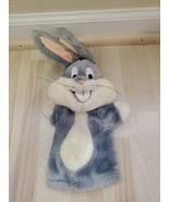 Vintage Bugs Bunny Hand Puppet Plush 15&#39;&#39; 24k Posable Looney Tunes - $17.09