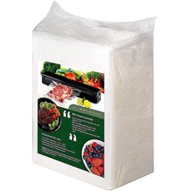 200 Vacuum Sealer Bags, 8 X 12 Inch Thick Bpa Free Quart Food Vac Storage Bags C - £36.76 GBP
