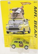 MORRIS MINI Custom Hot Wheels/Matchbox Car w/ Real Riders Mr. Bean Series - £73.88 GBP