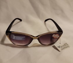 Piranha Olivia Eco-Pact Cat Eye Premium Sunglasses Gradient Brown Style # 62188 - £8.52 GBP