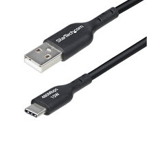 Startech USB2AC1FTBK 1FT USB-A TO USB-C CABLE CHARGER CORD USB 2.0 DATA ... - $43.69 CAD