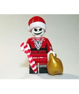 Jack Skellington Santa Nightmare before Christmas Custom Minifigure - £3.41 GBP