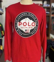 Polo Ralph Lauren World Cup Racing Alpine Flag Shirt Red ( S ) - $138.57
