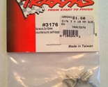 TRAXXAS Countersunk Screws 3x10mm (6) 3176 Nitro Hawk RC Radio Control P... - $2.99