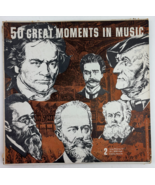 50 Great Moments in Music 2x 33RPM LP Record Set 1954-1959 Waldorf Music... - $11.96 CAD