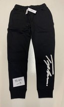 TOPMAN Black Signature Embroidered Sweatpants XL (exp104) - £32.54 GBP