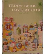 Teddy Bear, Love Affair designs in felt and fabric, Kathy Gleason, 1983 - $150.06 MXN