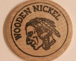 Vintage Silver City Wooden Nickel Meriden Connecticut 1976 - $3.95
