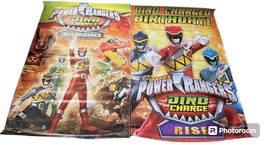 Power Rangers Sabans Resurgence Dino Charged Birthday Banners Party Lot Of 2 - £75.97 GBP