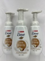 (3) Dove Foaming Body Wash Pampering Shea Butter 13.5oz - £21.52 GBP