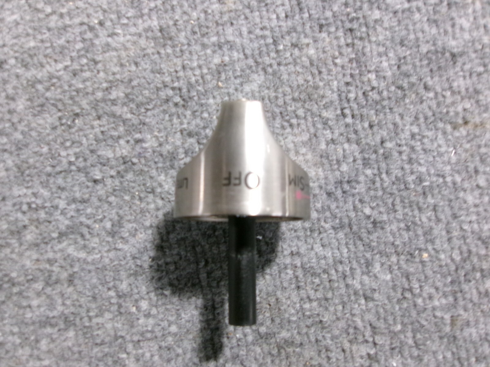 WB03K10308 GE RANGE OVEN CONTROL BOIL KNOB - STAINLESS STEEL - $30.00