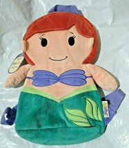 Ariel The Mermaid Plush Hallmark itty bittys Disney Kid’s Backpack 15&quot;x10&quot;x5&quot; - £22.77 GBP