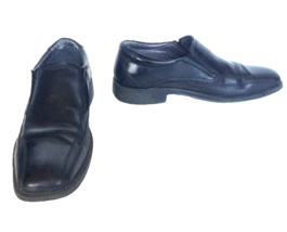 Dockers Shoes Mens 11.5 Black Leather Slip-on Loafer All Motion Comfort Dress - £11.81 GBP