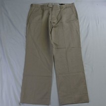 Banana Republic 36 x 30 Khaki Linen Blend Tailored Slim Fit Dress Pants - £23.69 GBP