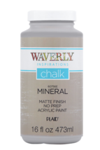 Waverly Inspirations 60756E Chalk Paint, Matte, Mineral Brown, 16 Fl. Oz. - £20.61 GBP