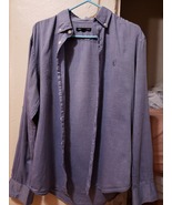 John Vervatos Men’s Blue Long Sleeve Shirt XS - £59.07 GBP