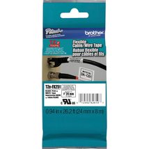 Brother Genuine P-Touch TZE-FX251 Tape, 1&quot; (0.94&quot;) Wide Flexible-ID Lami... - £34.89 GBP