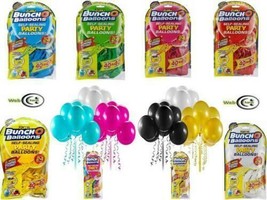 Zuru Buncho Balloons 24 Recyclable Balloons For Party Decoration 1 Pk Assorted - £13.78 GBP