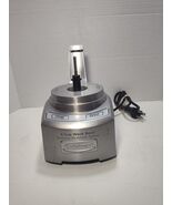 Cuisinart CH-4DC Elite 4 Cup Food Chopper Motor Base Only Silver Tested ... - $17.81