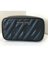 New Michael Kors Rose Belt Bag Quilted Vegan Leather Black with Dust bag - $1,305.91 MXN