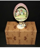 Jim Shore Small Town Big Blessings 7” Easter Egg Church Diorama Figurine... - £23.91 GBP