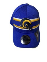 New Era Los Angeles Ram Hat 39THIRTY Retro Logo Helmet Medium / Large Fitted NFL - £11.60 GBP