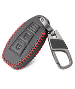 Leather Cover Smart Key Case For Suzuki Swift Kizashi Sport SX4 S-Cross ... - €8,83 EUR