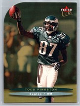 Fleer Ultra 2003 Todd Pinkston Philadelphia Eagles #147     Gold Medallion - $2.98