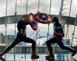 Chris Evans Firmato 16x20 Captain America Combattere Foto Bas Loa - £455.63 GBP