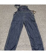 Dickies Denim Bib Overall Women Extra Small Blue Straight Leg Pocket New XS - €41,89 EUR