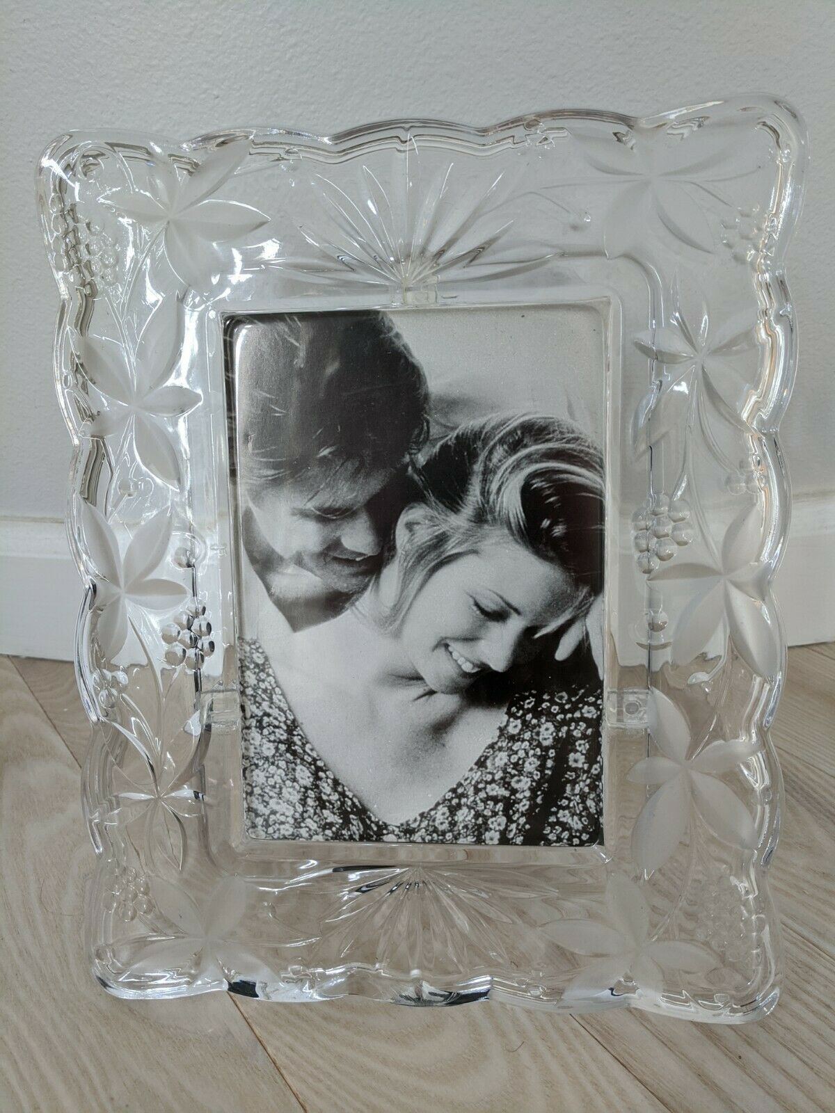 MIKASA Crystal Photo Frame - Garden Terrace Holds 5" x 7" - $62.90