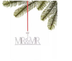 Holiday Lane Our First Mr &amp; Mr 2021 Ornament C210384 - £10.24 GBP