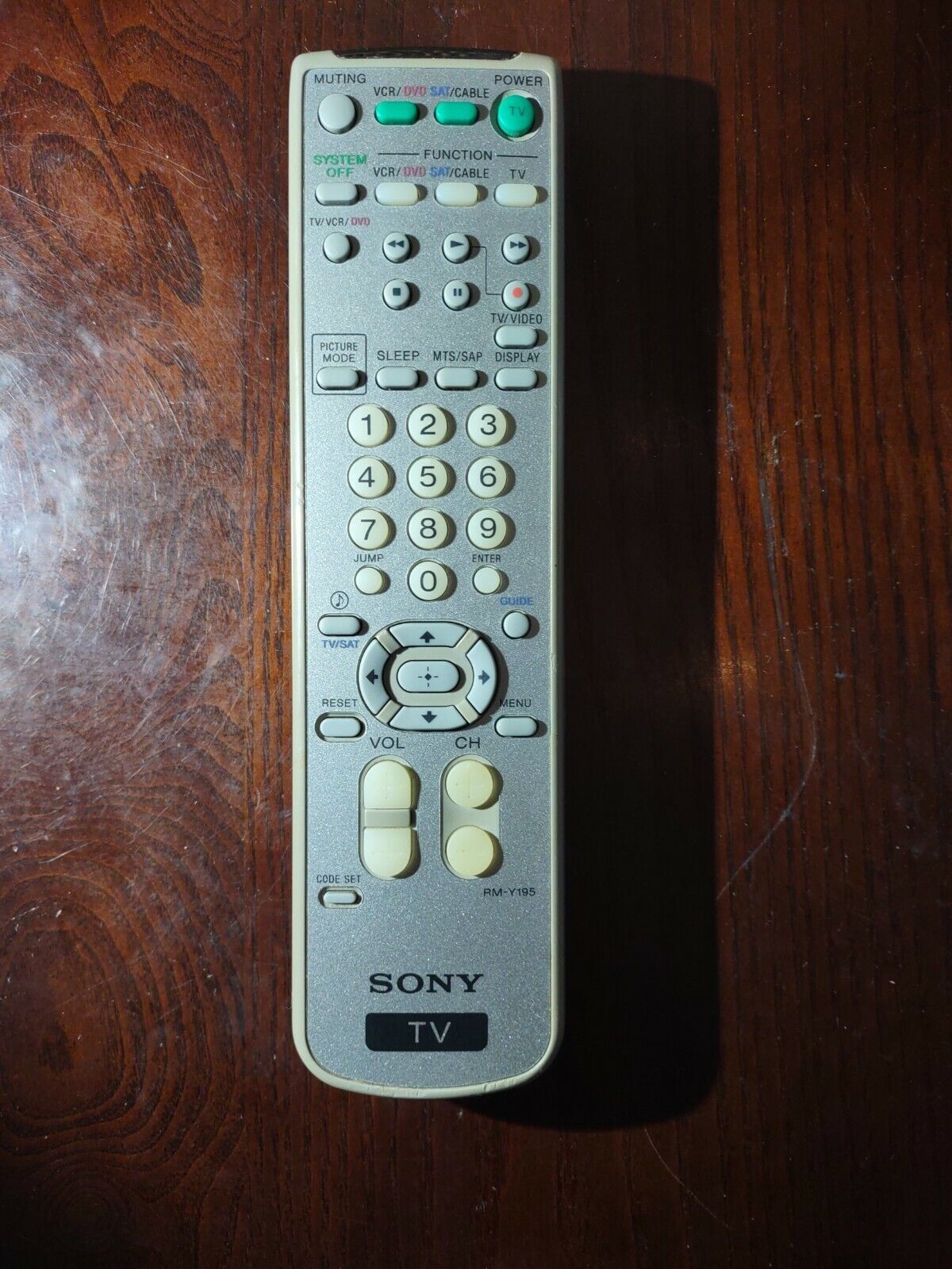 Sony TV Remote Control Missing Back - $29.58