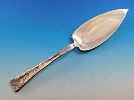 Lap Over Edge Acid Etched by Tiffany Sterling Silver Ice Cream Server Perch Fish - £1,951.61 GBP