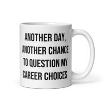 Disgruntled Worker Questioning Career Choices Coffee Mug - $19.99+