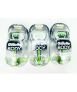 Gillette Body Razor Handle Refill Lot of 3 Fits Venus Embrace Mach3 Refi... - $27.27 CAD