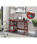 Convenience Concepts 47 x 20.25 x 29.25 in. Designs2Go Trestle Desk with... - $4,203.78 MXN