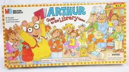 VINTAGE 1996 Milton Bradley Arthur Goes to the Library Board Game  - £39.46 GBP