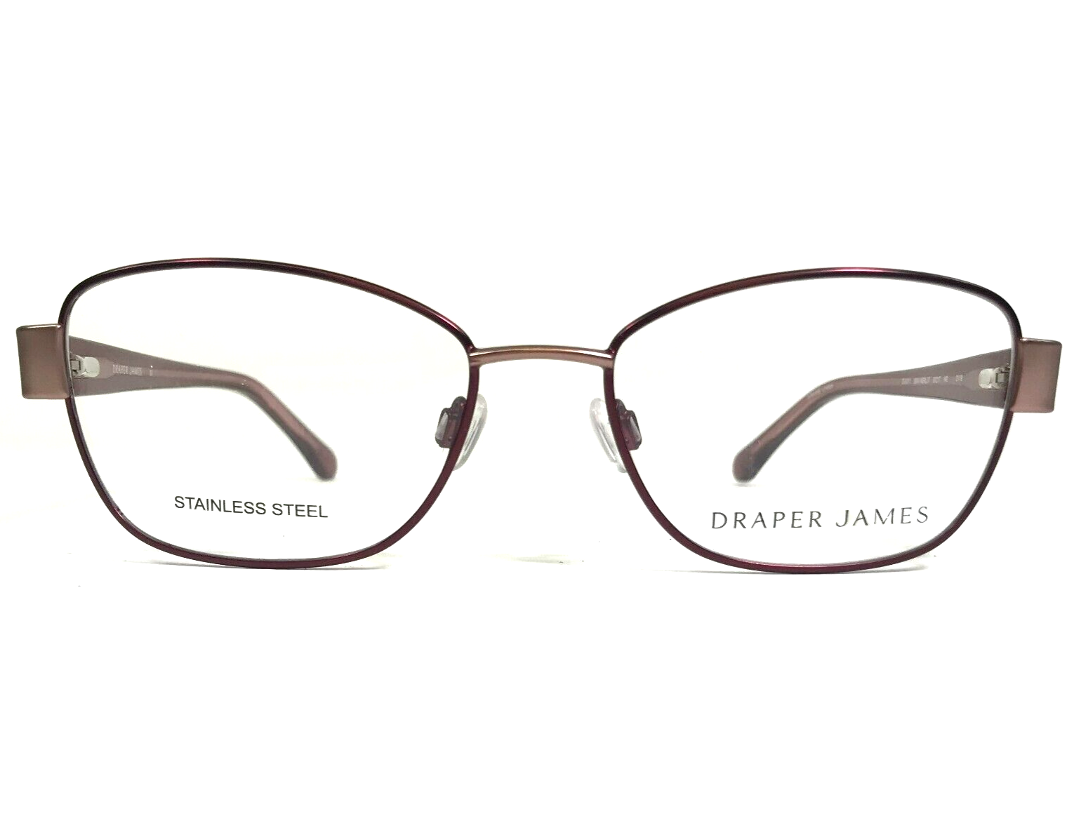 Primary image for Draper James Eyeglasses Frames DJ5011 604 MERLOT Red Cat Eye Full Rim 53-17-140