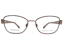 Draper James Eyeglasses Frames DJ5011 604 MERLOT Red Cat Eye Full Rim 53-17-140 - £36.63 GBP