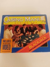 Blackjack According to Hoyle Casino Mania VHS Gaming Set Brand New Sealed - $24.99